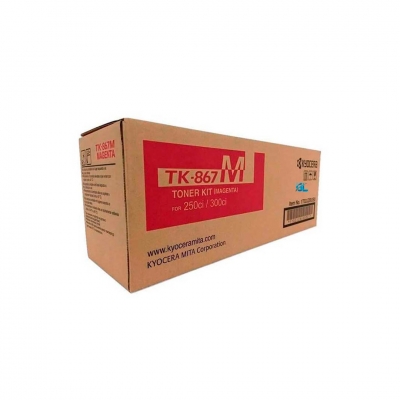 Toner Original Kyocera Magenta. Tk-867M