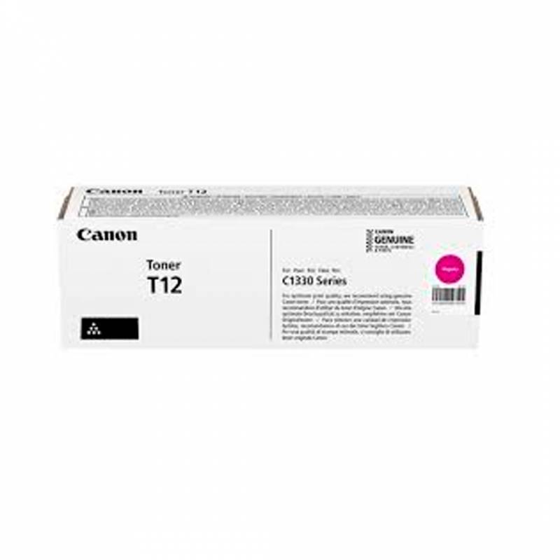 Toner Canon Original T12 Magenta - Rendimiento 5300 Copias