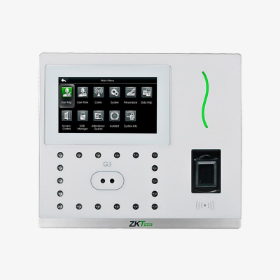 Terminal Biom&Eacute;Trica G3 Zkteco Control De Acceso Y Asistencia Poe
