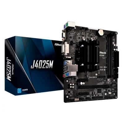 Motherboard Asrock J4025M Dual-Core Ddr4