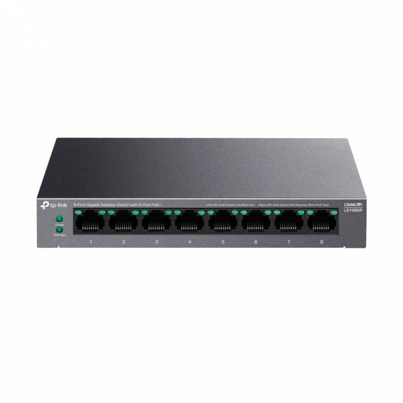 Switch Tp-Link Ls108Gp Poe Gbit