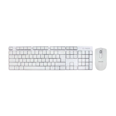 Mouse Y Teclado Inalámbricos Philips Spt6501W