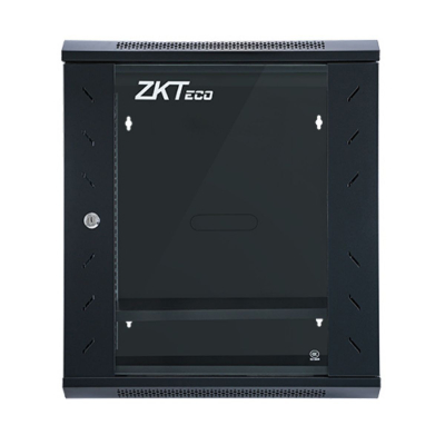 Rack 18U Zk-R18U-6618S Zkteco Puerta Vidrio Negro