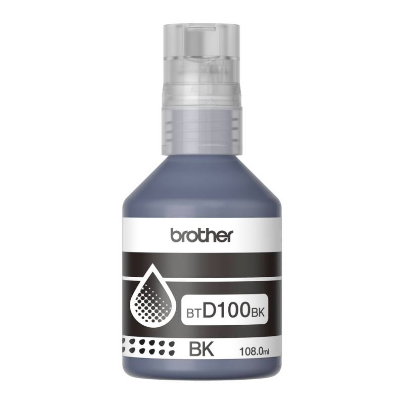 Botella Brother Original D100Bk Negro