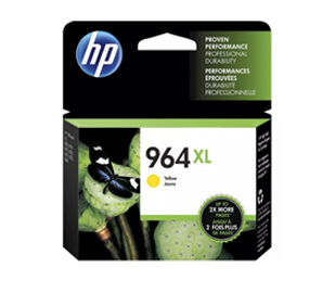 Cartucho De Tinta Original Hp 964Xl 3Ja56Al Amarillo Rendimiento 1.600 Páginas