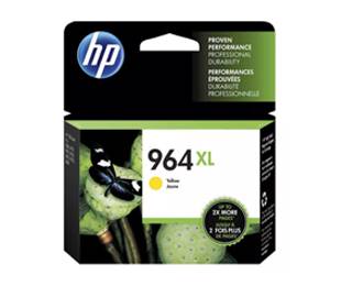 Cartucho De Tinta Original Hp 964Xl 3Ja56Al Amarillo Rendimiento 1.600 Páginas