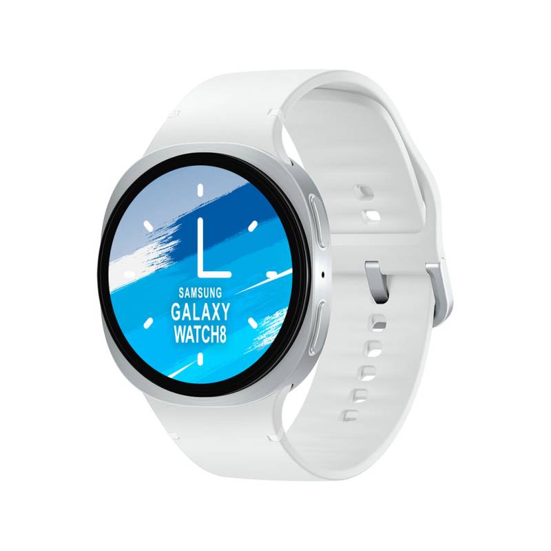 Smartwatch Galaxy Watch 8 44 Mm Samsung Gps Wifi Bluetooth Plateado