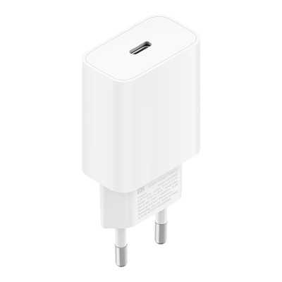 Cargador De Pared Xiaomi Mi 20W Charger Usb-C Blanco Bhr08M8Eu