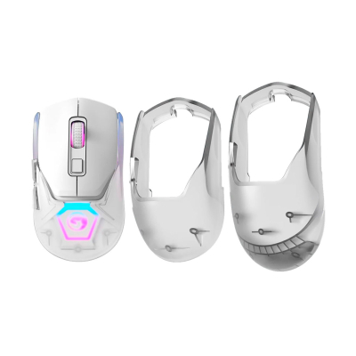 Mouse Gaming Bt Marvo Pro 19000Dpi Rgb Puños Intercambiables
