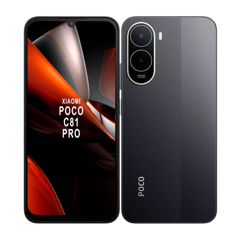 Smartphone Poco C81 Pro Xiaomi 4Gb 128Gb Negro