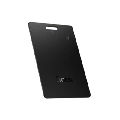 Localizador Bluetooth E102 Nida 189353 Hoco Tipo Tarjeta Dual Android/Ios Negro