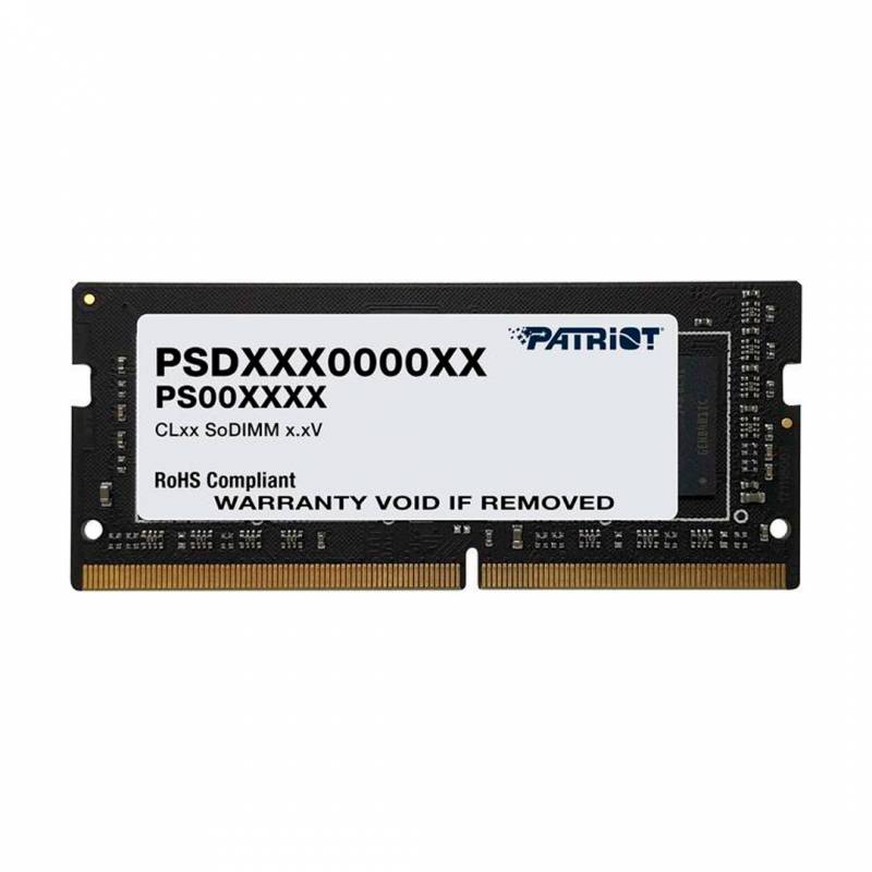 Memoria Ram Patriot 16Gb Ddr4 3200Mhz Sodimm