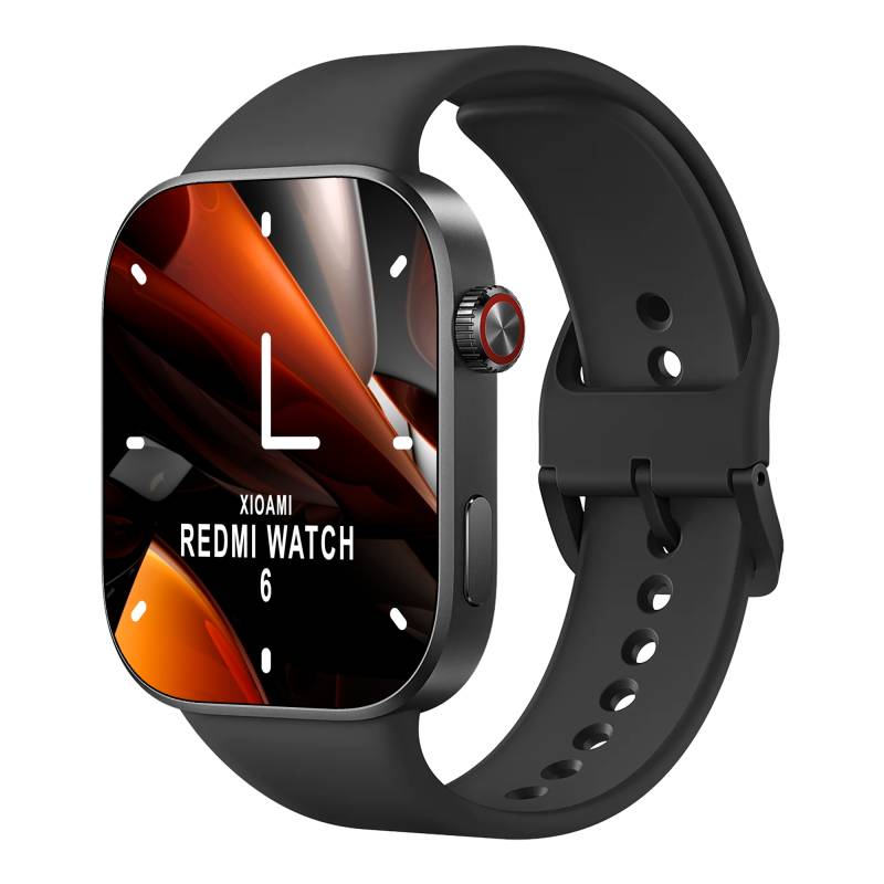 Smartwatch Xiaomi Redmi Watch 6 2,07 Amoled Bluetooth 5.4 Gps 5Atm Negro Obsidian