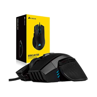 Corsair Mouse Ironclaw Rgb Negro Usb.