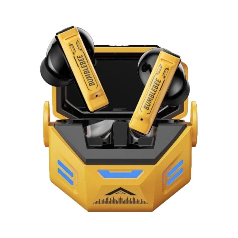 Auriculares Gaming Inalámbricos Tf-T36 Transformers Bluetooth 5.4 Amarillo.