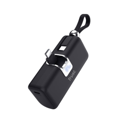 Power Bank Pacto 26104 Trust 5000 Mah Usb-C Pd Negro