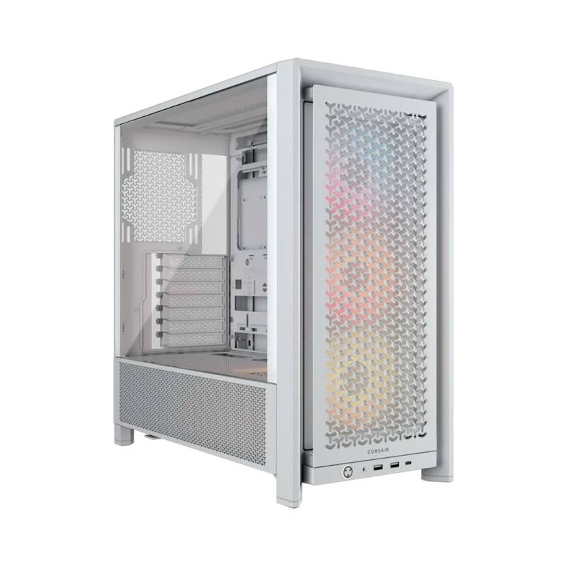 Corsair Gabinete Frame 4000D Rs Argb Blanco.