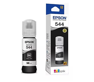 Botella De Tinta Original Epson T544120-Al Negro 65 Ml – Rendimiento 4.500 Páginas