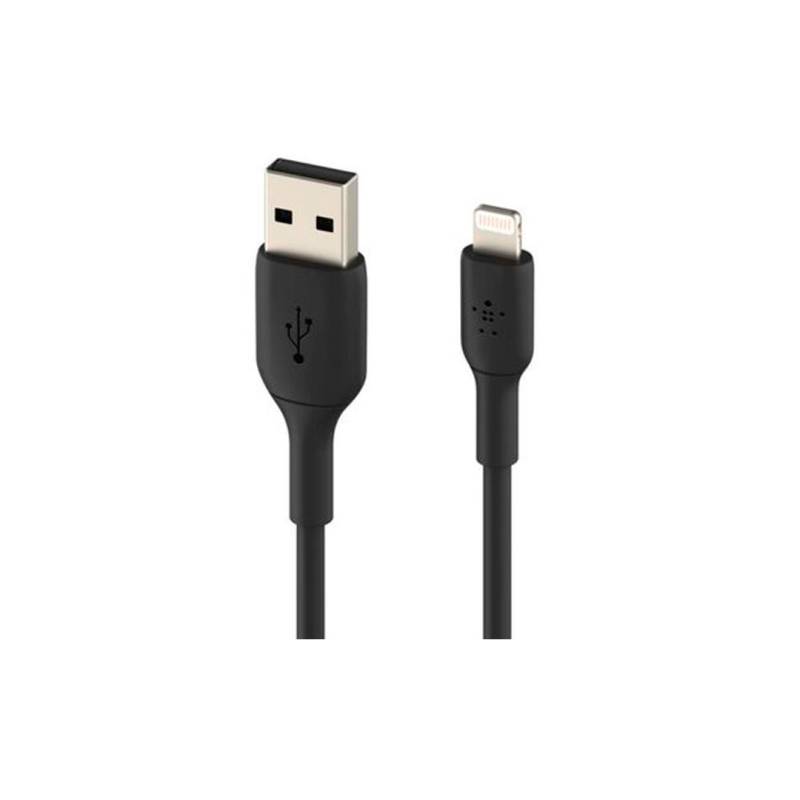 Cable Usb-A A Lightning Caa001Bt2Mbk Belkin 2M Black Pvc