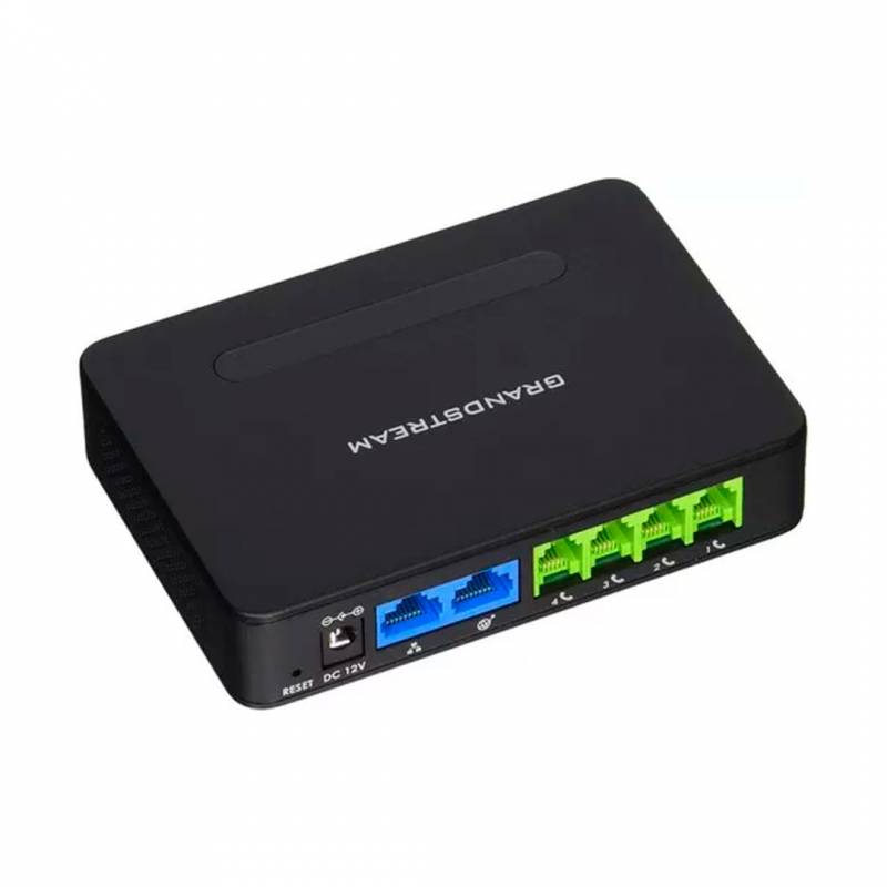 Adaptador De Telefonía Grandstream Ht814 4 Fxs
