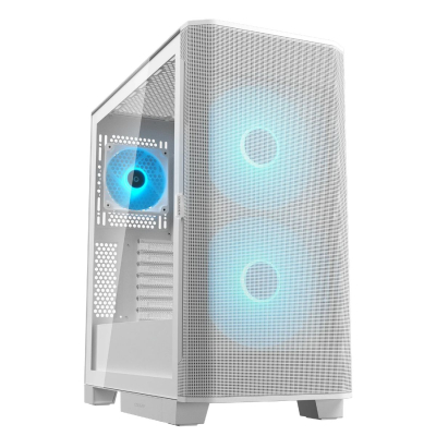 Gabinete Airface Flo Rgb 385Ya60.0002 Cougar White Mid Tower