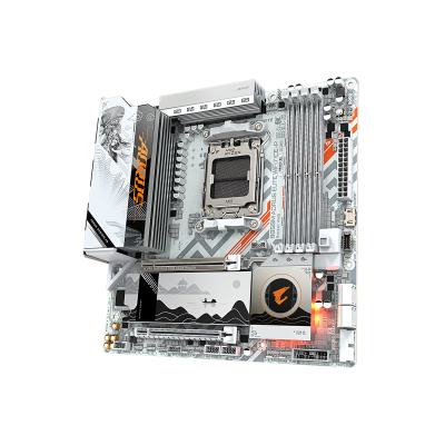 Motherboard Gigabyte B850M Aorus Elite Wifi7 Ice-P Micro Atx Am5 Ddr5 Wi-Fi 7