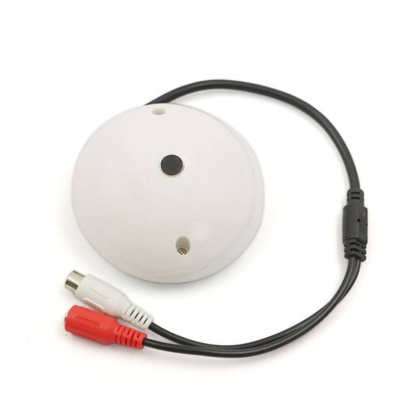 Micrófono Esf&Eacute;Rico Gk-15A Oem Omnidireccional Para Cctv