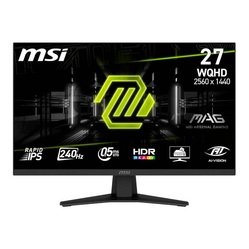 Monitor Gaming Mag 274Qfx24 Msi 27 Wqhd 240Hz