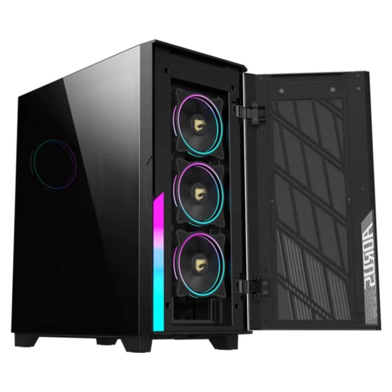 Gabinete C500 Glass Gb-Ac500G Gigabyte Mid Tower Negro