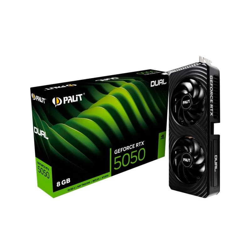 Tarjeta De Video Palit Geforce Rtx5050 Dual 8Gb Gddr6