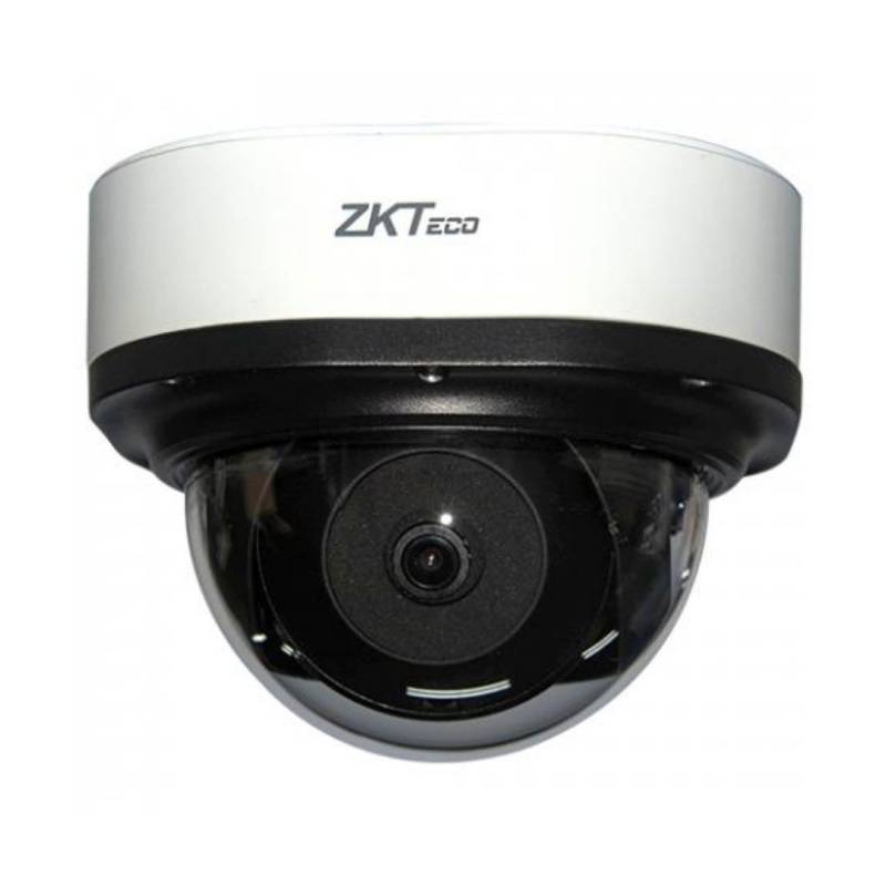 Cámara Ip Domo Dl-852T28B-S6 Zkteco Antivandálica Varifocal 2Mp Blanco Y Negro