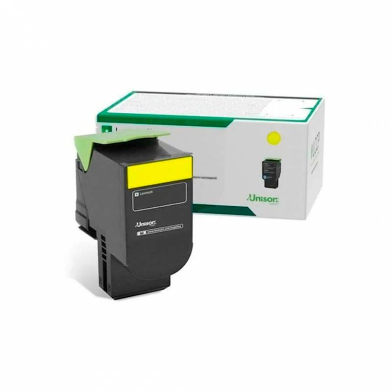 Toner Original Lexmark 75M4Hy0 Amarillo. Rendimiento 8.800 Copias. Alto Rendimiento.