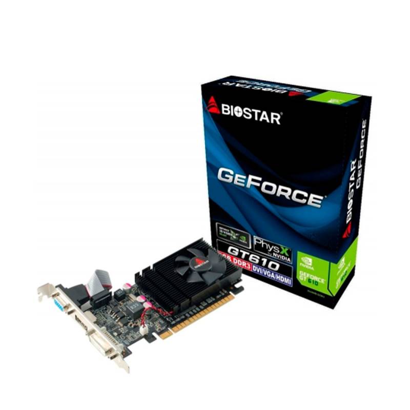 Tarjeta De Video Biostar Gt610 2Gb