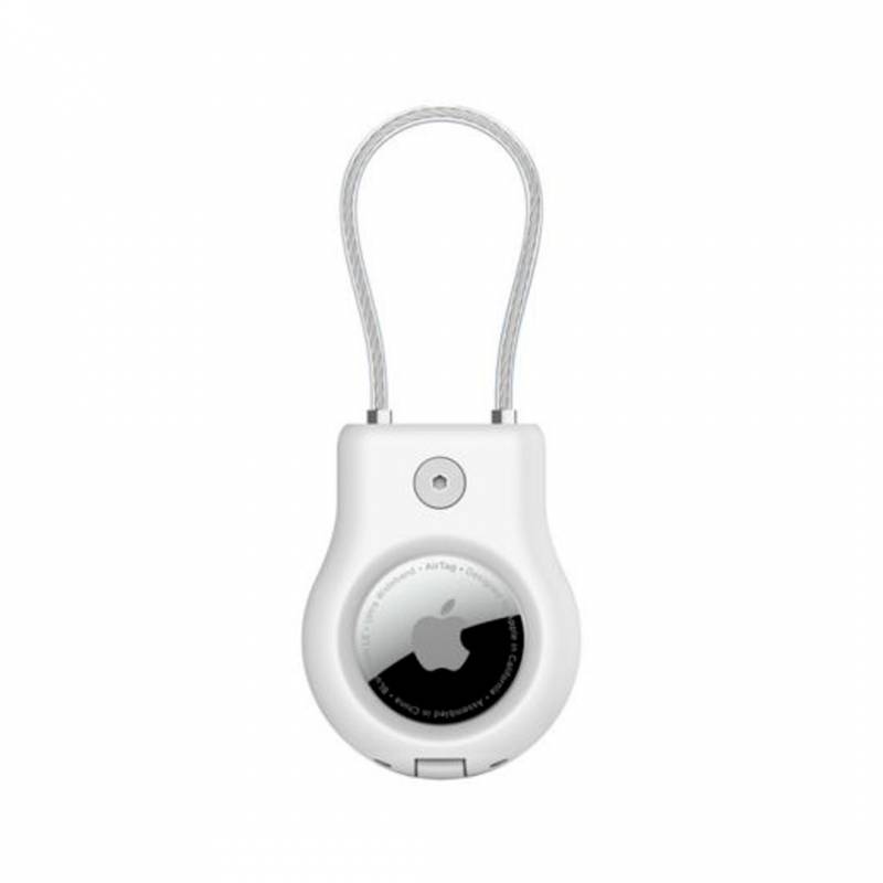 Soporte P/Air Tag Belkin Msc009Btwh Con Cable Blanco