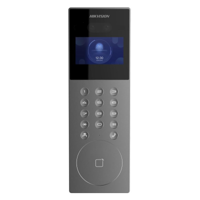 Control De Acceso Hikvision Ds-Kd9203-E6O-Std Reconocimiento Facial 5000 Rostros Cámara 2Mp