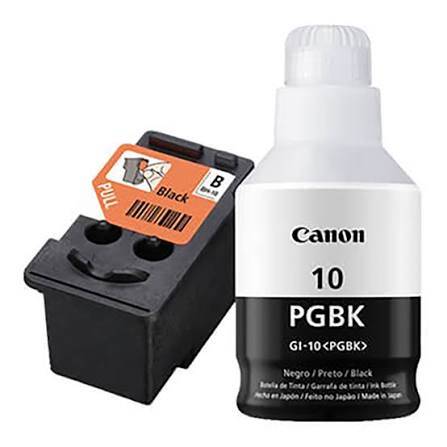 Kit Original Canon Bh-1 + Gi-190 Negro, Cabezal De Impresión Y Botella De Tinta – 0692C004Aa