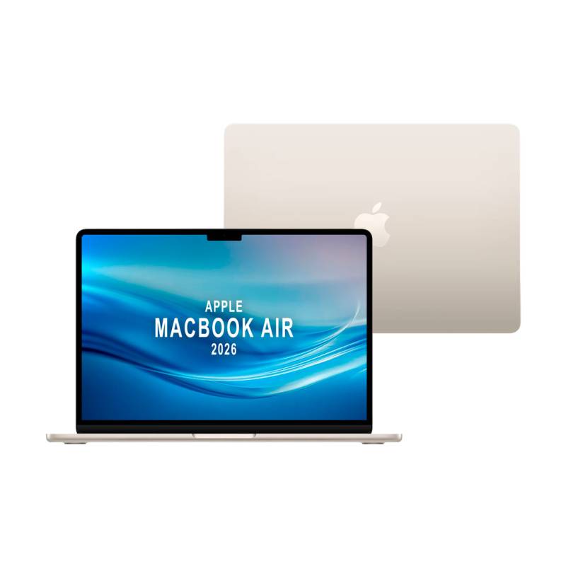 Notebook Macbook Air 2026 Mdha4Ll/A Apple Starlight